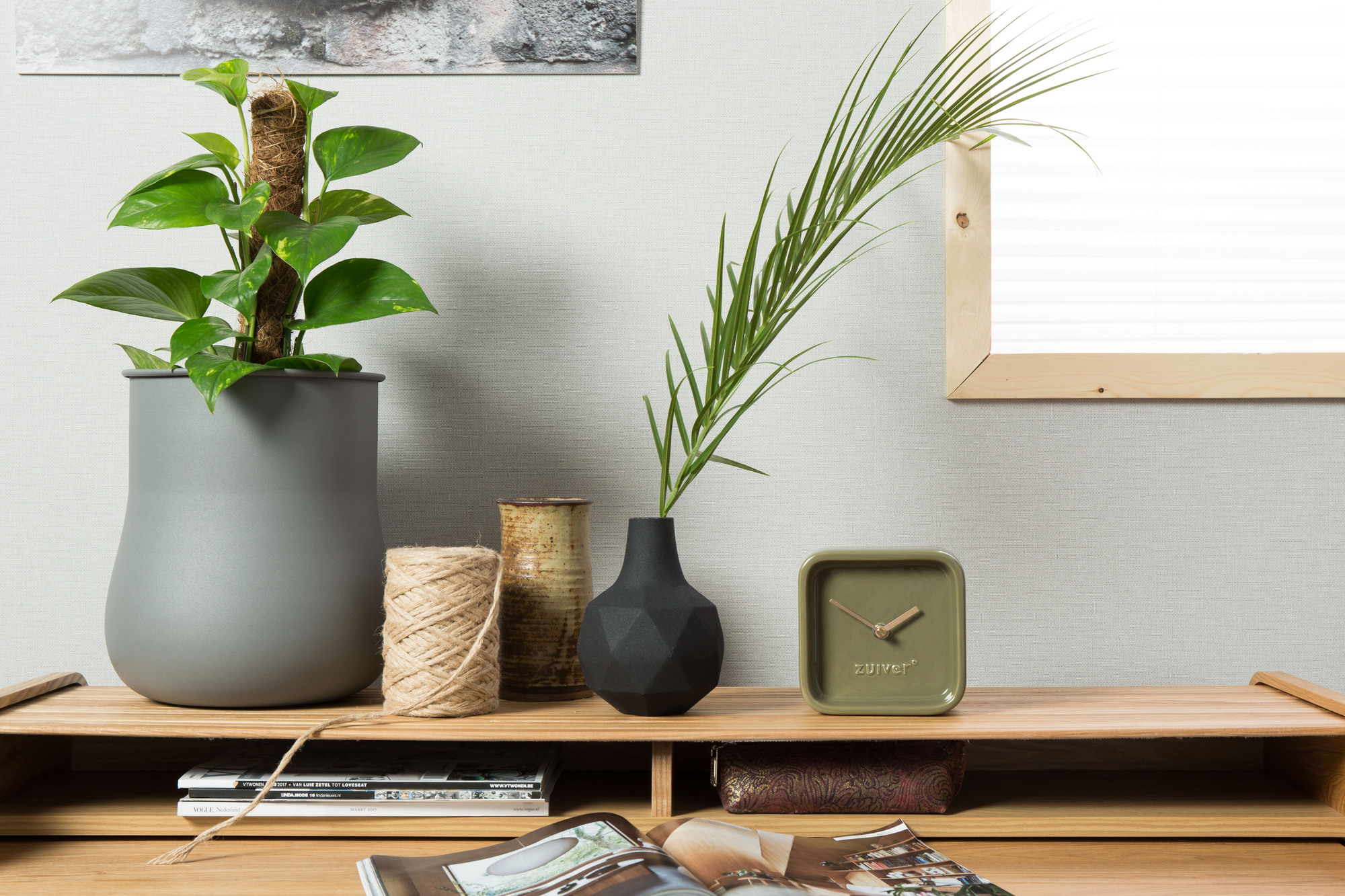 Часы Cute зеленые Zuiver 8500050 - Вид №2