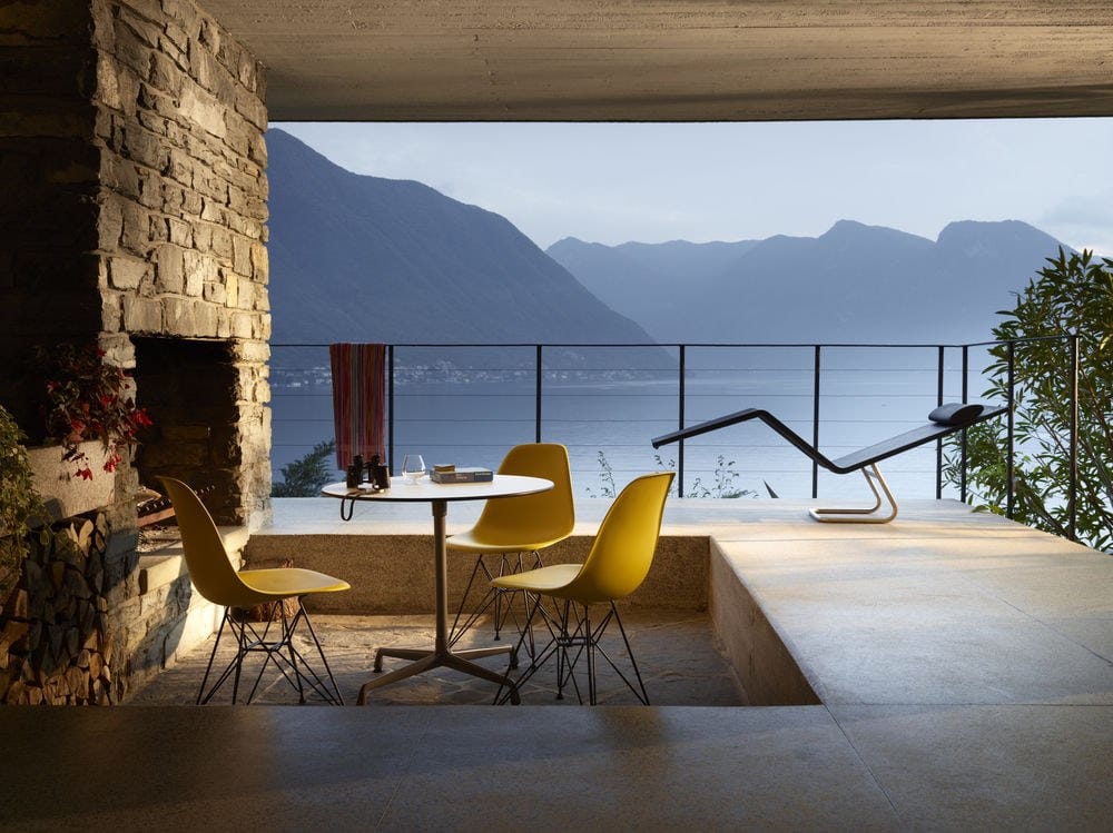 Мягкий стул из ткани VITRA Eames Plastic Chair ARCH-00146883 - Вид №8