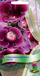 86218052 Семена цветов Поиск глоксиния Импресс Парпл 5 шт. STLM-0066966 Santreyd