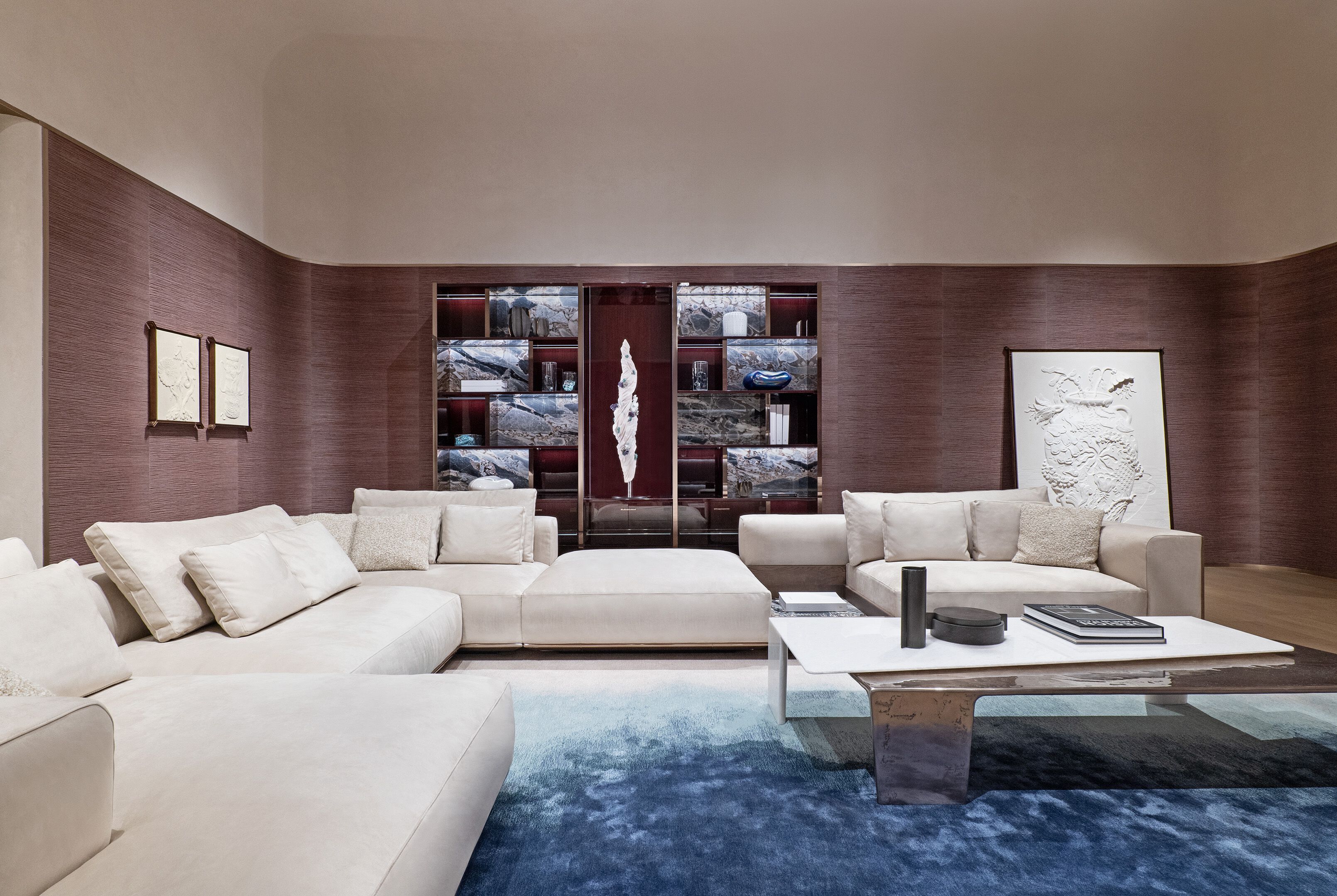 Кожаный модульный диван Visionnaire Nomad ARCH-00011504 - Вид №5