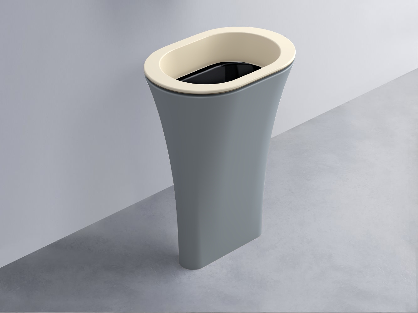 AMLA65-LN+AMPILO-N+AMCOLO-BR Раковина Amedeo Ovale отдельностоящая cielo Enjoy + Amedeo Ceramica Cielo