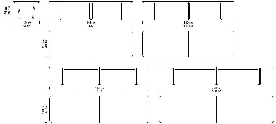 Borzalino Прямоугольный мраморный стол sun-id-1475099 - Вид №8