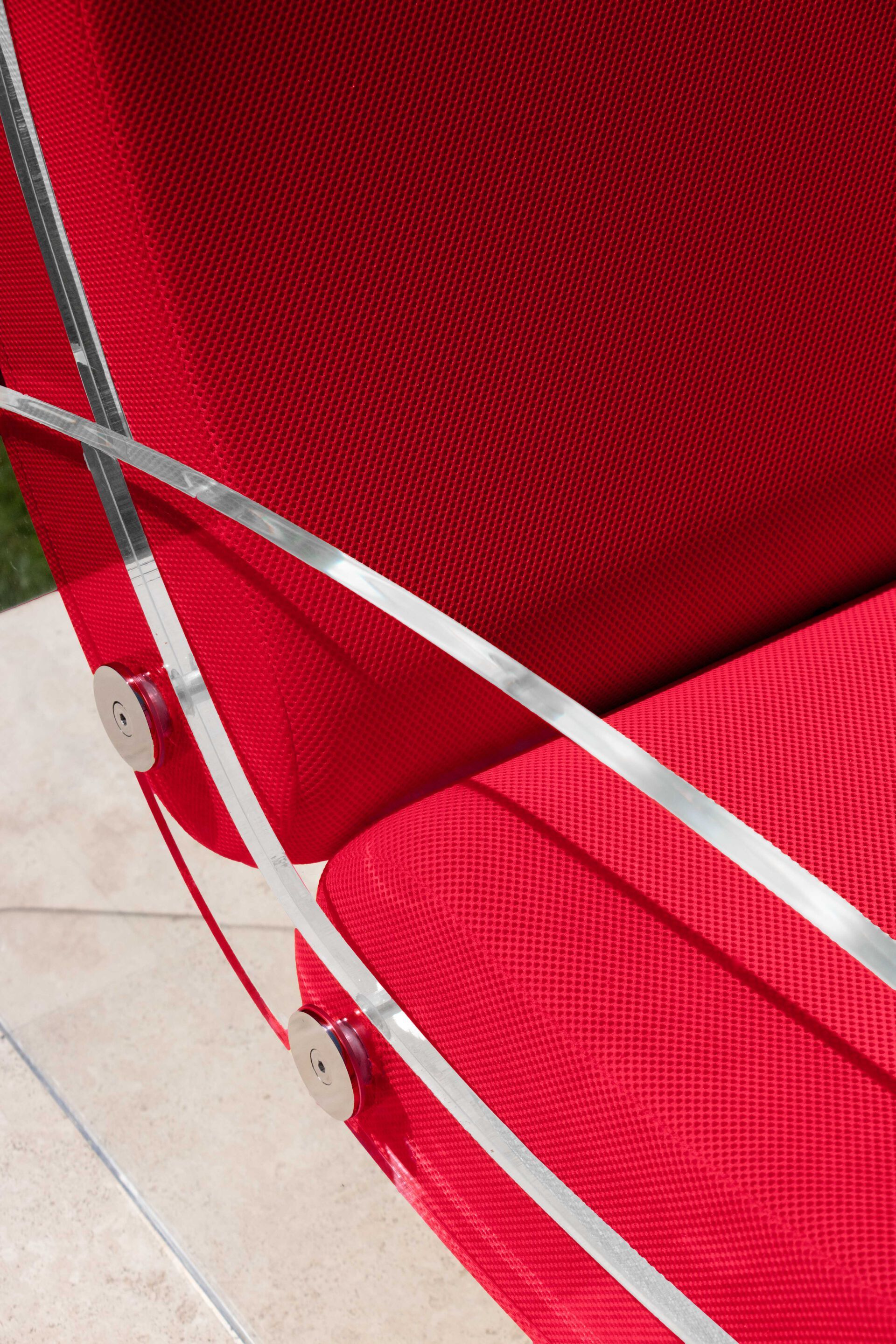 Кресло из ПММА и ткани с подлокотниками KUUMO MW03 ARCH-00087591 - Вид №5