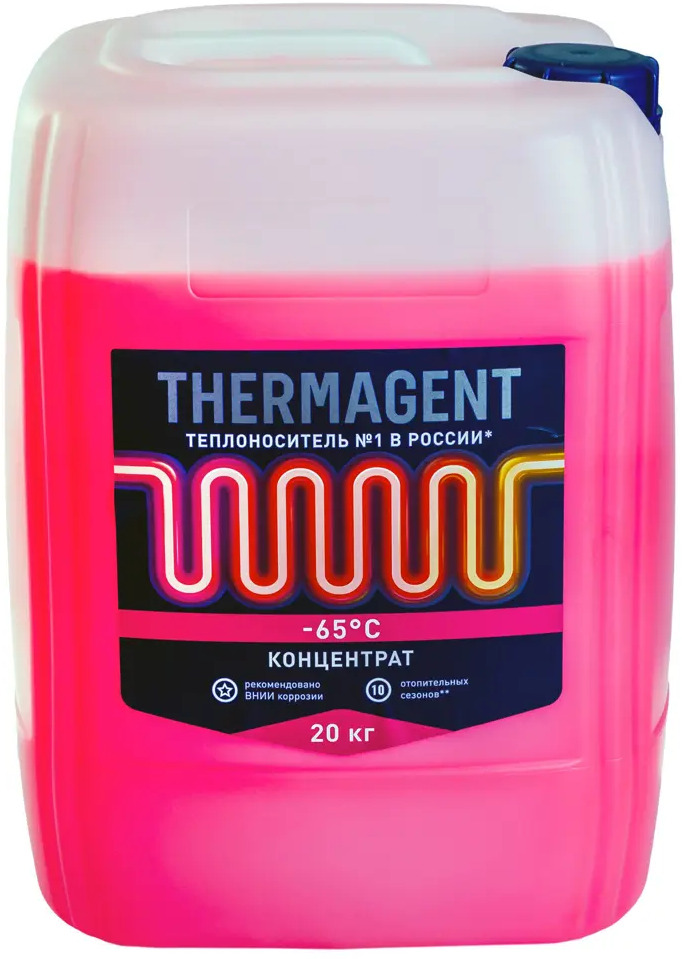 18073574 Теплоноситель Thermagent 602271 -65°C 20 кг этиленгликоль концентрат STLM-0009427