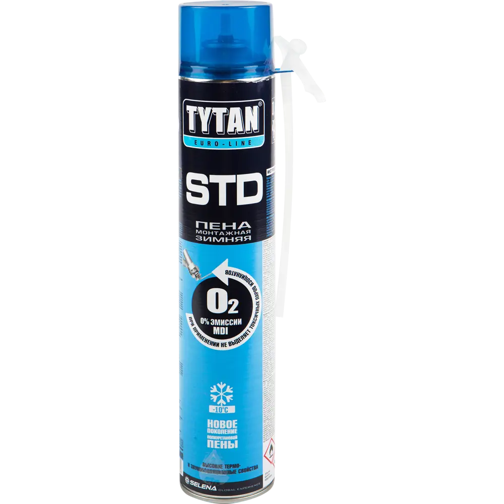 Пена монтажная ручная Tytan Euro-Line зима 750 мл 13854144 STLM-2083455 