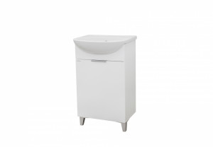 a000071 Тумба-умывальник на ножках Myrtos 50 Leman