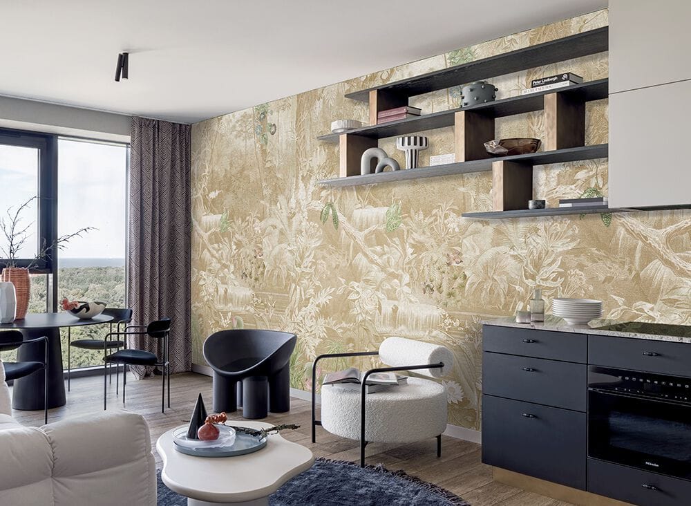 Обои с цветочными мотивами Jannelli&Volpi СП 201 MURALS DECOR ARCH-00087723 - Вид №5