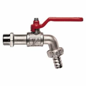 Кран угл. 1/2 с патр. д/шл. рыч. рук. мод. 174 174