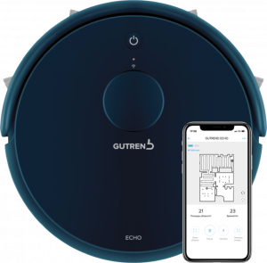 G520B Робот-пылесос echo g520 (синий) Gutrend