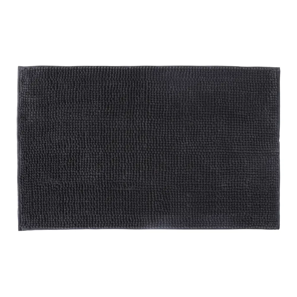 Коврик для ванной Sensea Easy 50x80 см цвет антрацит 84698372 STLM-2145915