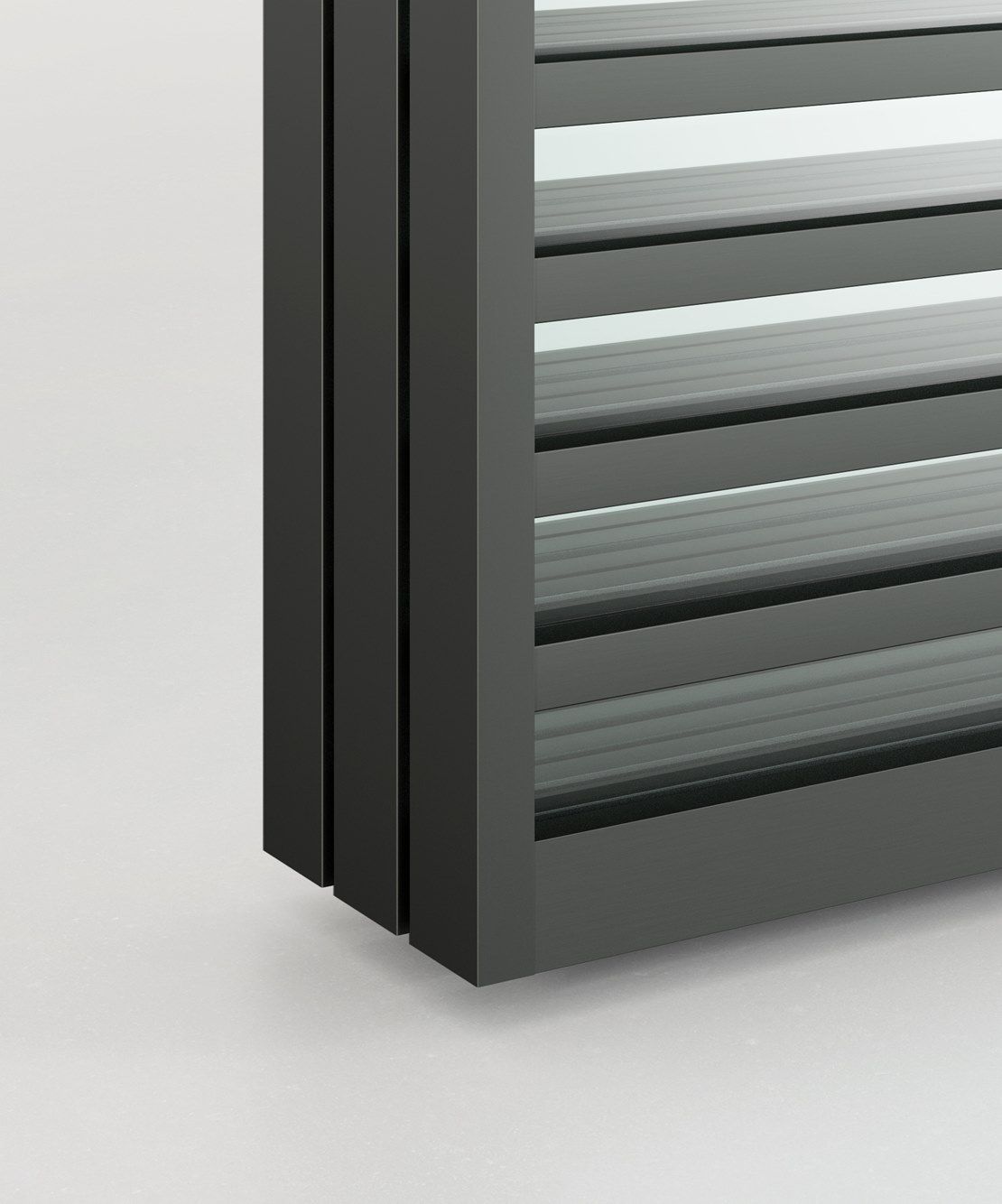 Стеклянная распашная дверь ADL Line ARCH-00147384 - Вид №5