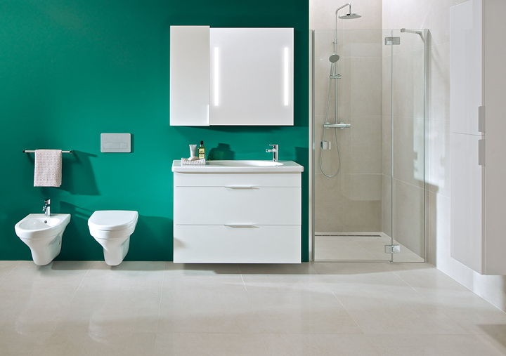 JIKA Дверь в нишу, душевая H254420 Cubito Pure  - Вид №2