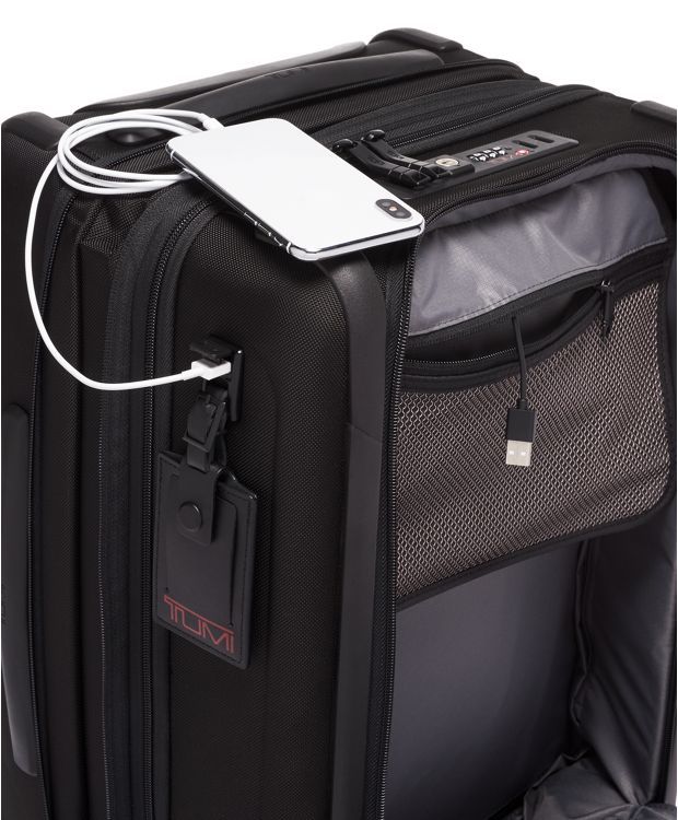 2203560D3 Чемодан International Dual Access 4-Wheel Carry-On Tumi Alpha 3  - Вид №5