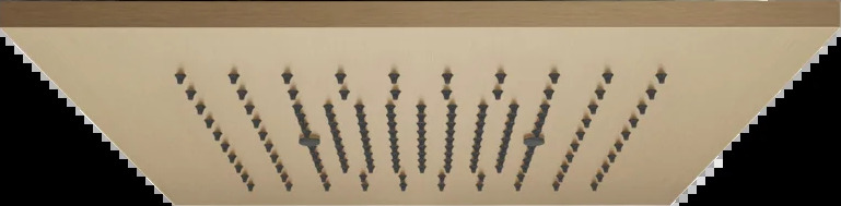 Насадка для душа 57871 726 Gessi Minimali ТЕПЛАЯ БРОНЗА BR. PVD