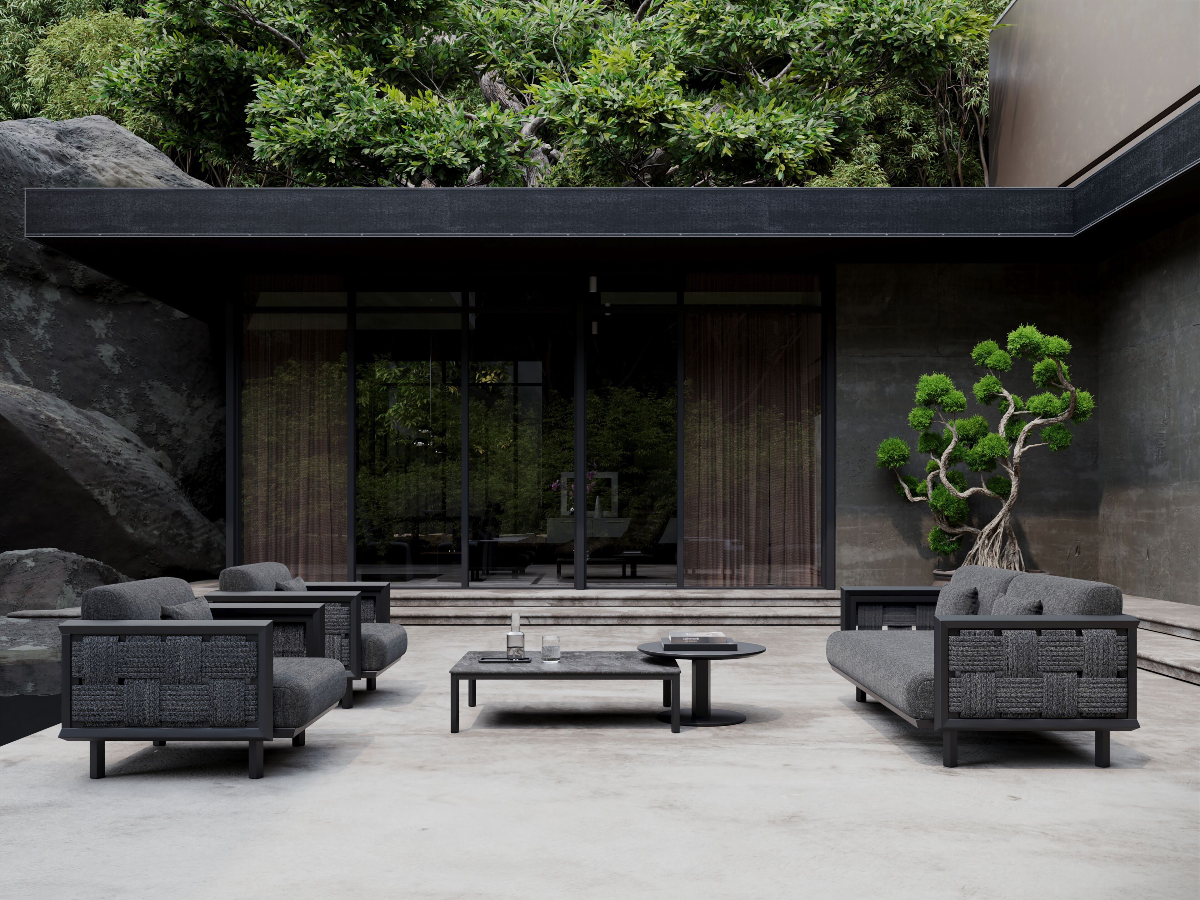 2-местный тканевый садовый диван SNOC Éclat ARCH-00116142 - Вид №2