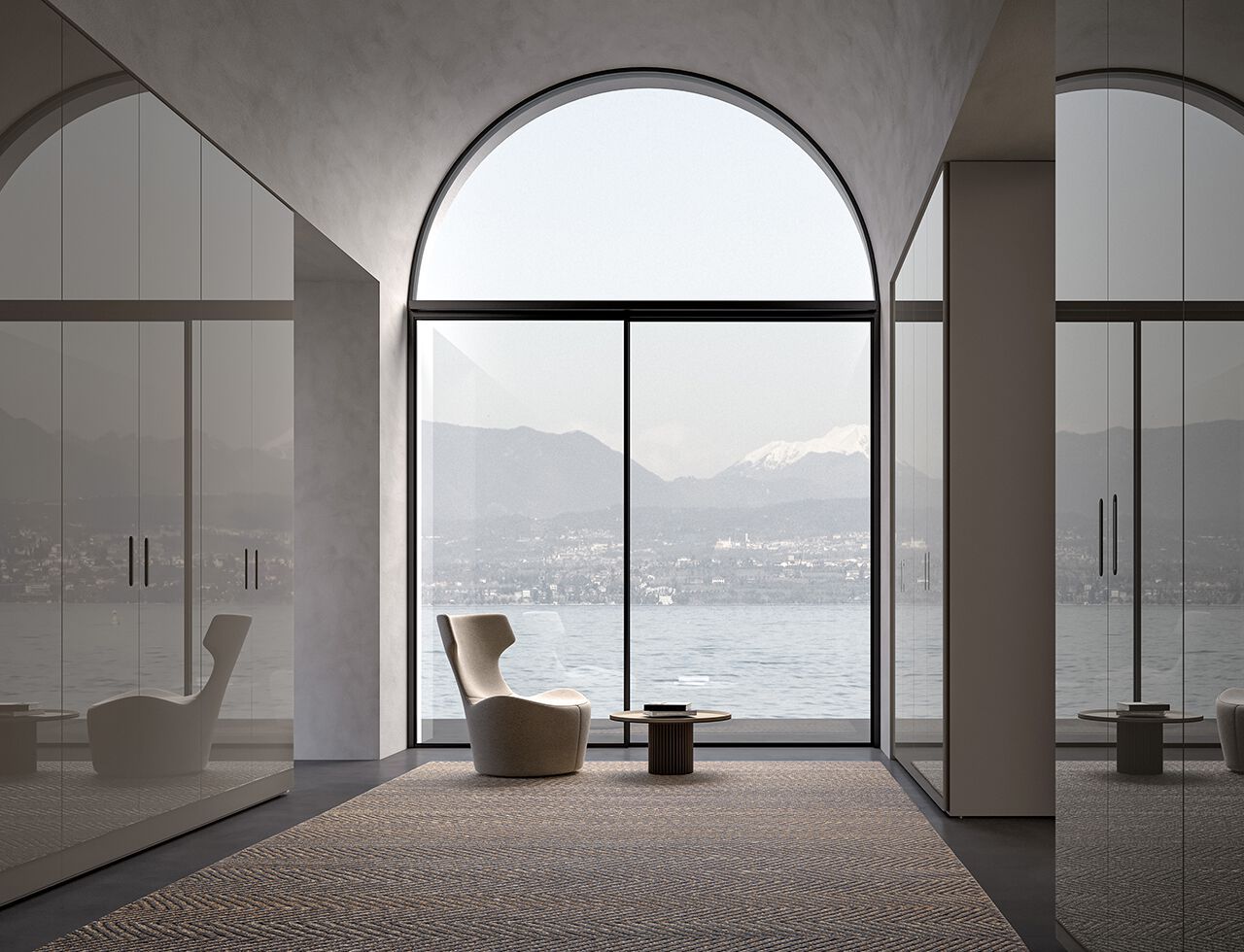 Стеклянный шкаф Adok ателье ARCH-00138646