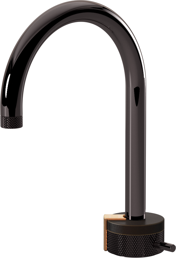 E-11502-R1OB-L2BRG-OX Однорычажный прогрессивный смеситель для раковины - излив 16см GRAFF MOD+