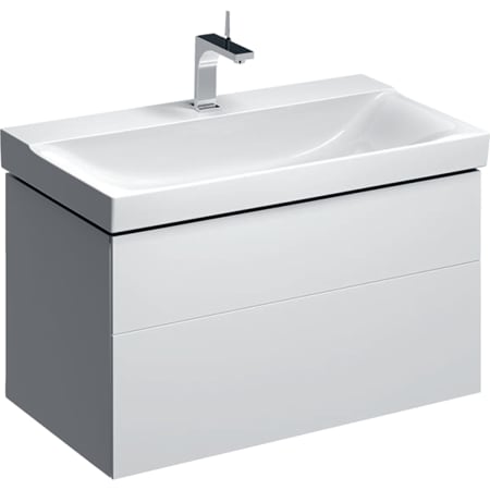 500.509.43.1 Шкафчик для раковины Geberit Xeno², с двумя выдвижными ящиками Geberit  - Вид №6