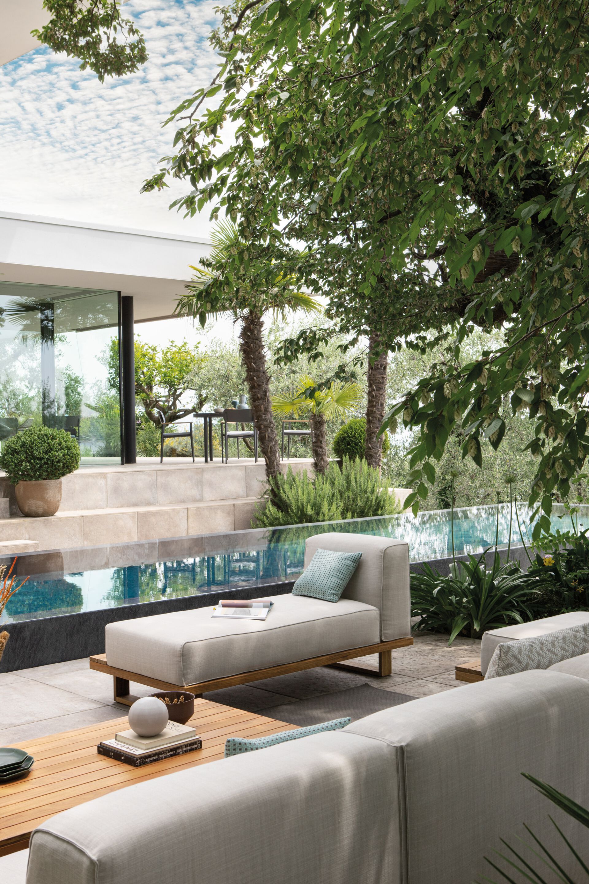 Угловое садовое кресло из ткани Atmosphera 9.Zero ARCH-00134324 - Вид №7