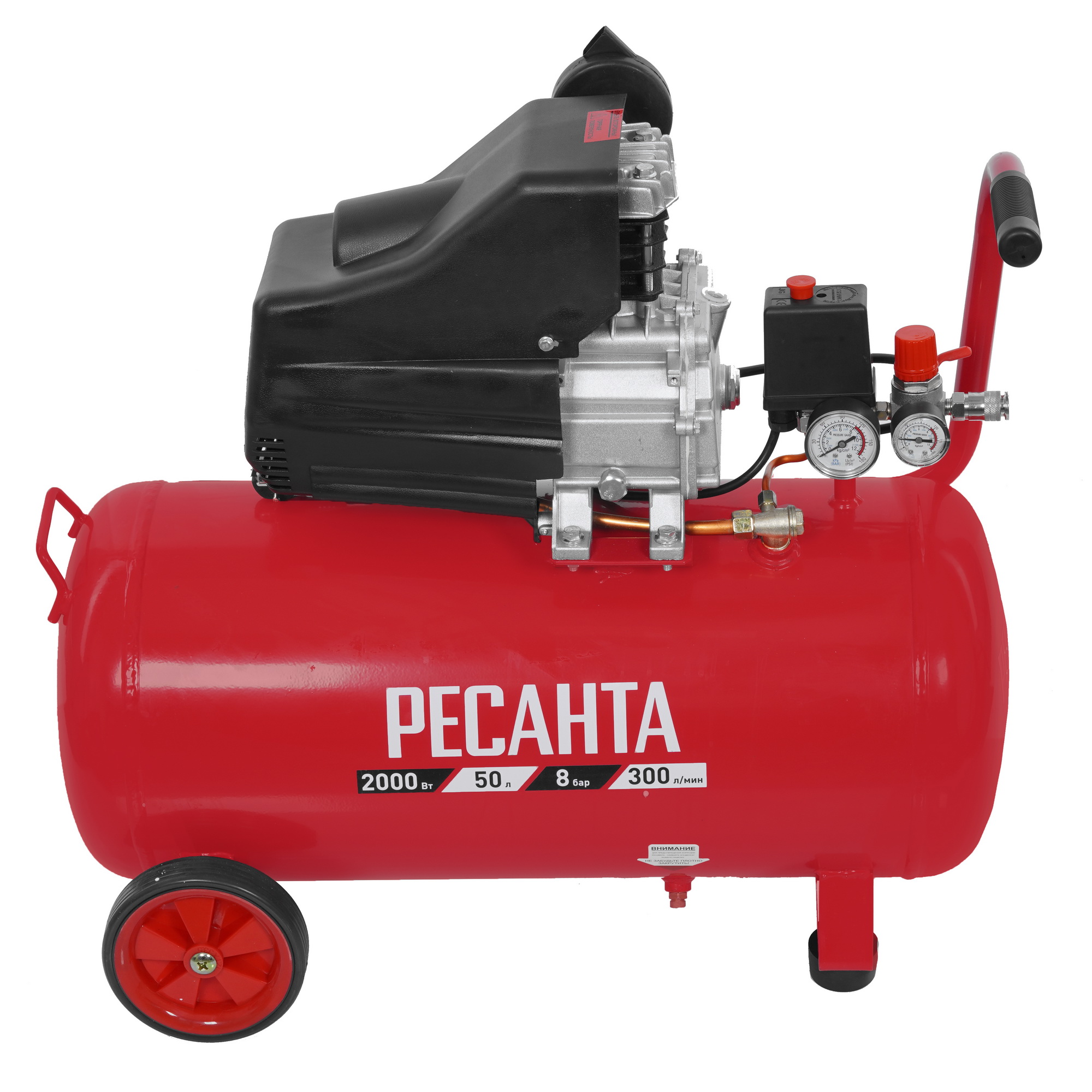 Компрессор поршневой безмасляный Ресанта КП-50/300М 9944762 STDN-0135363 - Вид №2