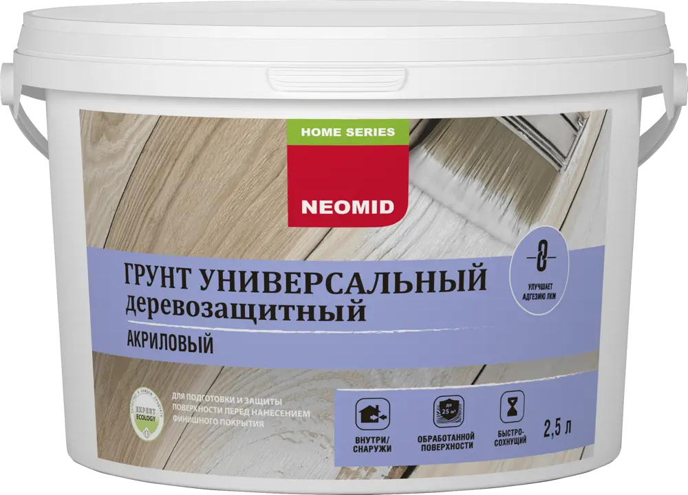 NEOMID Грунт-антисептик для дерева: защита от плесени и гниения 2.5 л 18551847