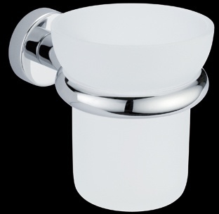 TE143 Стакан, настенный, из матового стекла bagno&associati TECNO