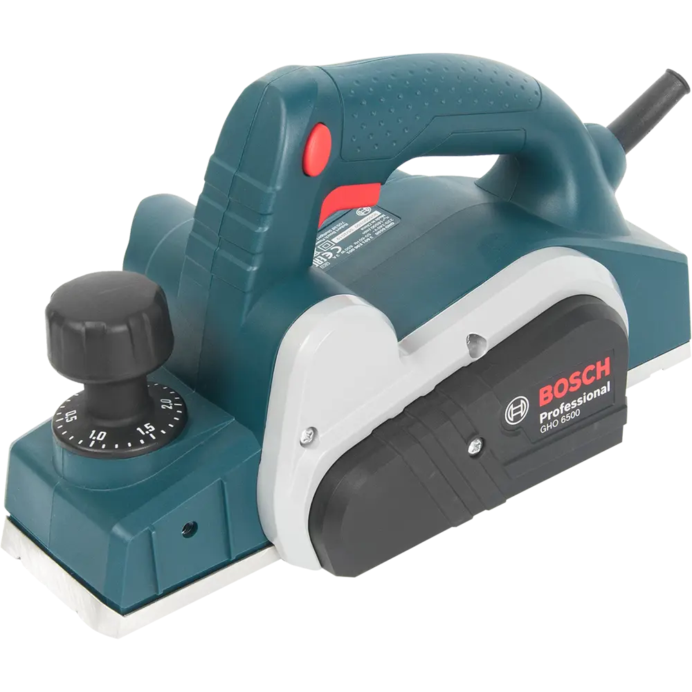 Рубанок сетевой Bosch GHO 6500 0601596000, 650 Вт, 82 мм BOSCH PROFESSIONAL STLM-2063035