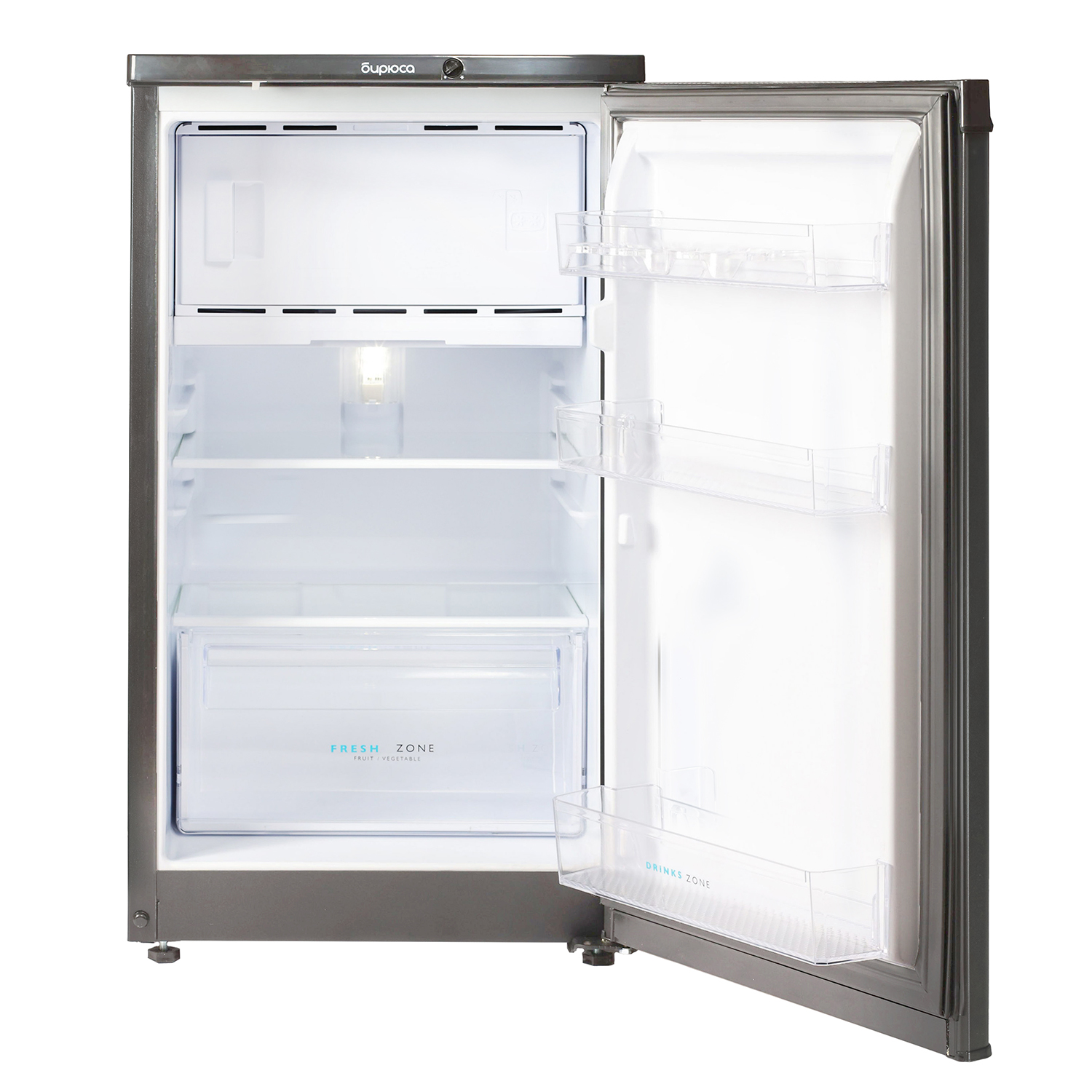 9283695 Холодильник компактный   БИРЮСА W408 серый STDN-0118720 - Вид №1