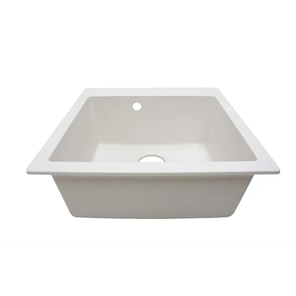 Кухонная мойка DELINIA Quartz 51×51 см с шумопоглощением 87795684 STLM-0075725 - Вид №4