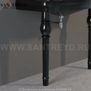 108304 1 Ножка из керамики (для установки необходимы 2 штуки) Retro