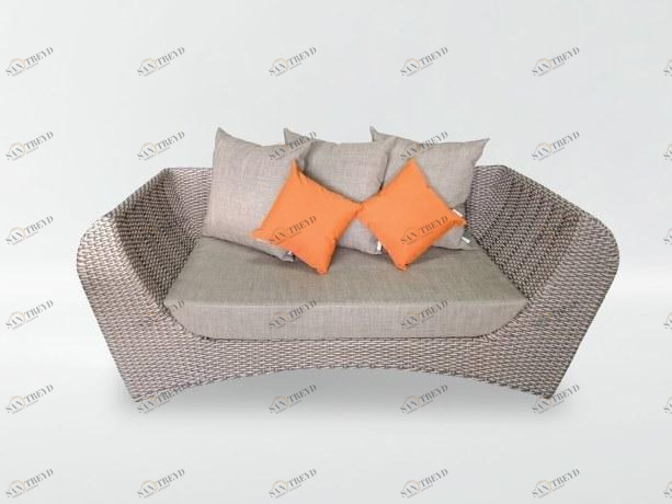 Host & Home 2-местный тканевый диван sun-id-1435637