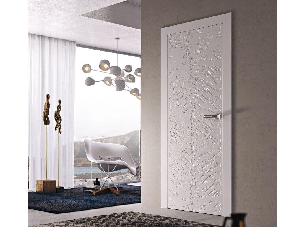 Лакированная распашная дверь Pail Serramenti ANIMALIER TIGRE ARCH-00130135 - Вид №1