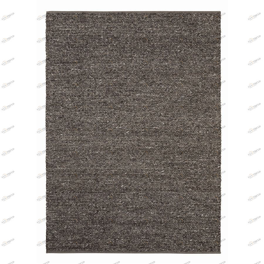 Ковер Salud, 160х230 см, угольно-черный Carpet Decor C1069