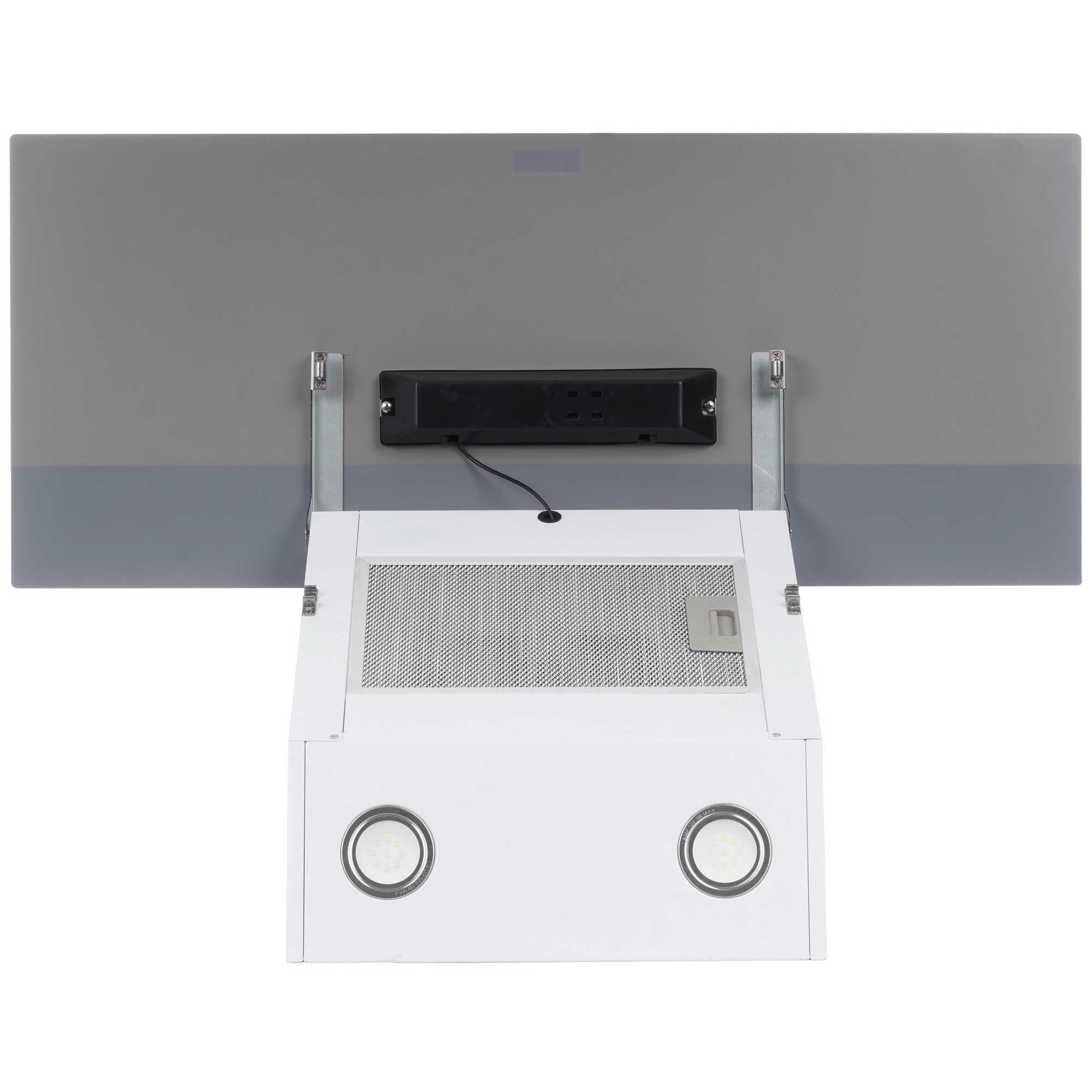 9195719 Вытяжка наклонная KRONA KRISTEN A 900 S белый/серебристый KRONA1 STDN-0117731 - Вид №7