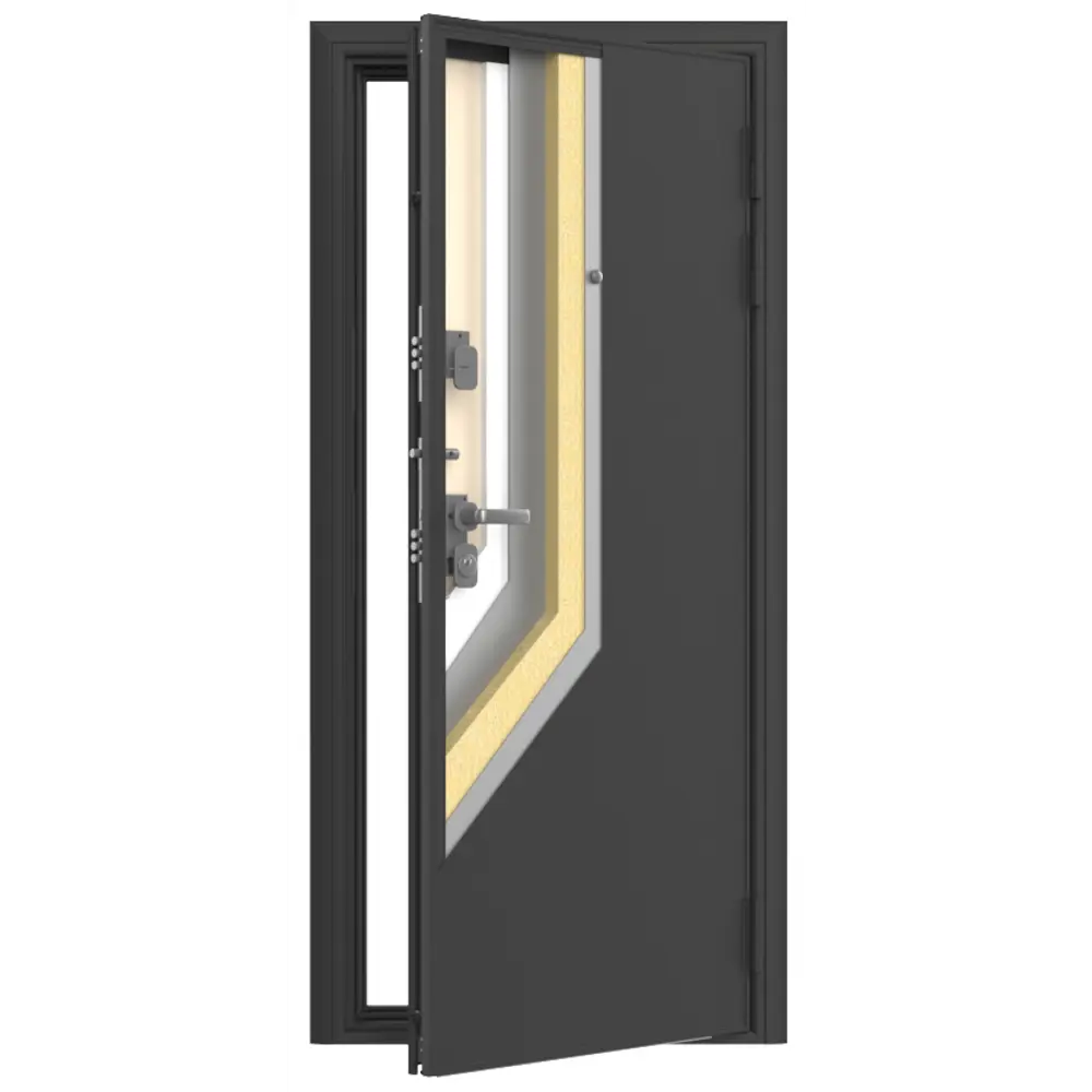 Дверь входная металлическая Премиум Плюс 89x205 см правая дуб белый DOORHAN STLM-2084463 - Вид №4