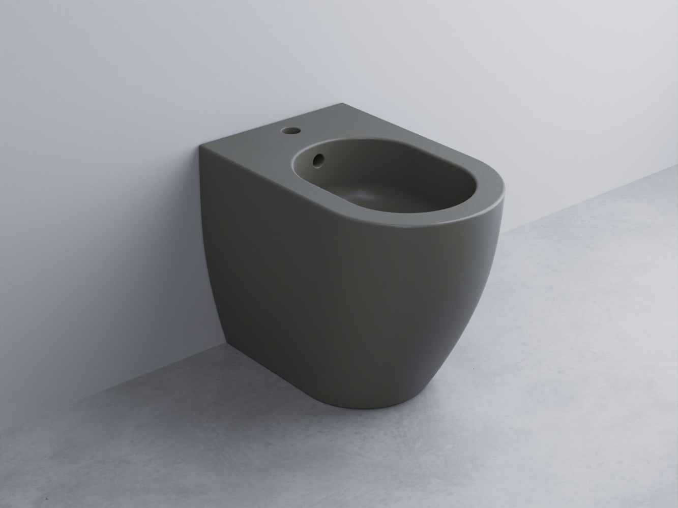 SMBID-CM Биде напольное с одним отверстием под смеситель 53 cielo Smile Ceramica Cielo