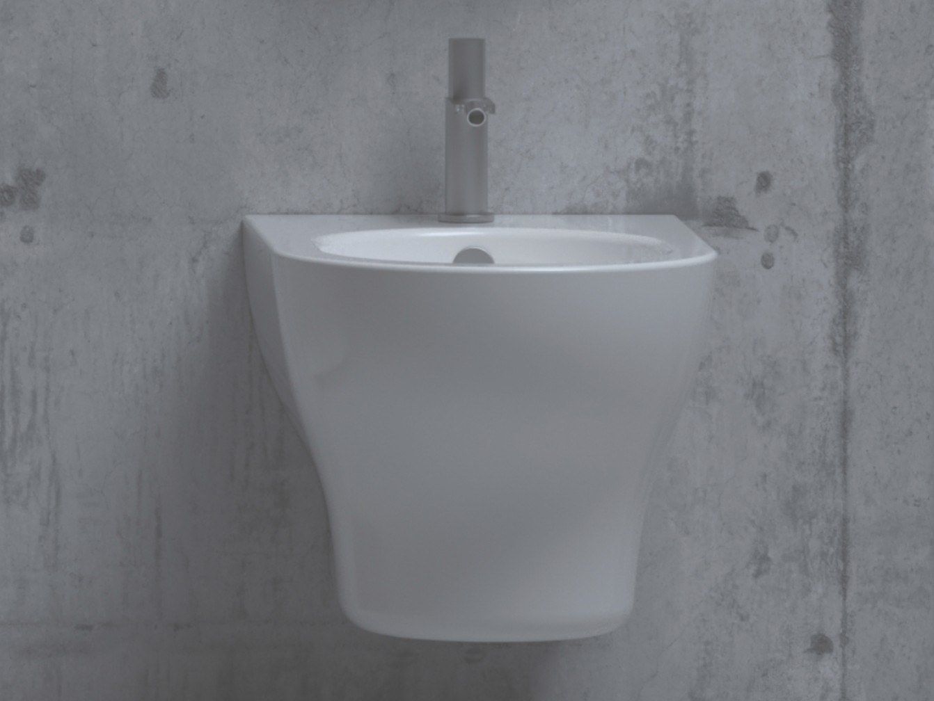 Керамическое подвесное биде GSG Ceramic Design ARCH-00134107