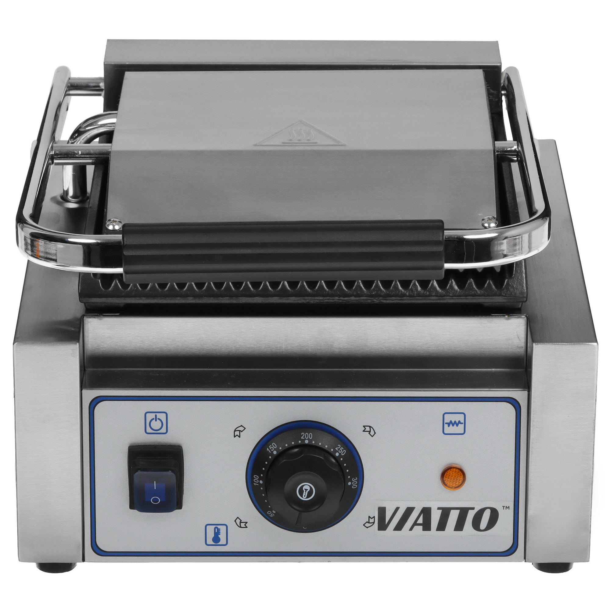 9926573 Гриль Viatto GH‑811H серебристый STDN-0107654 - Вид №2