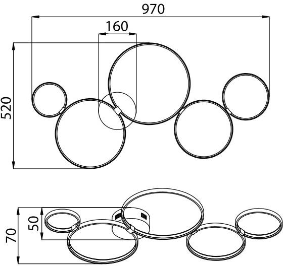 MAYTONI Настенный светильник из металла  Mod448  - Вид №9