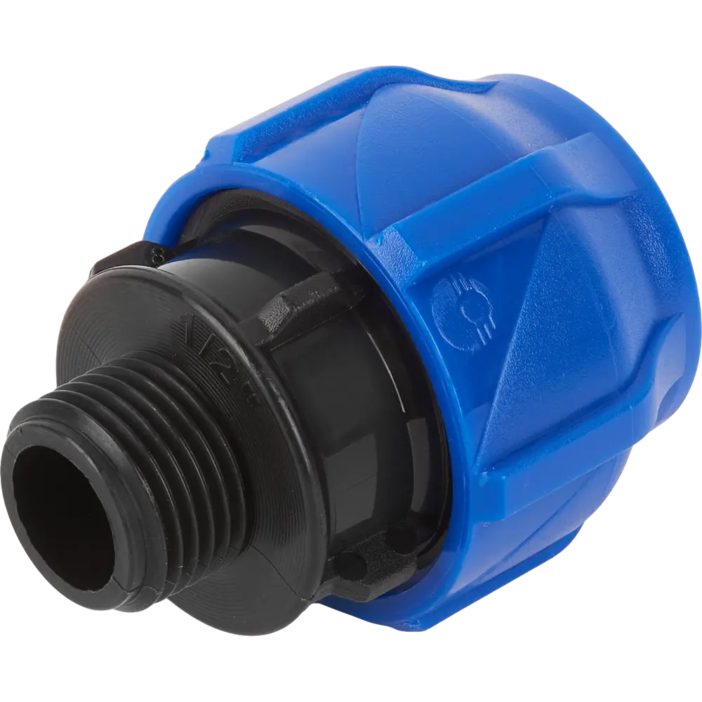 Муфта комбинированная ПНД Valfex 1/2"x25 мм НР 121001125012 89106760 STLM-2176537 