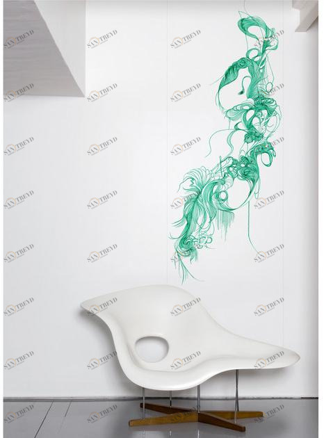 Moustache Однополосные бумажные обои на флизелиновой основе Domestic sun-id-1369002