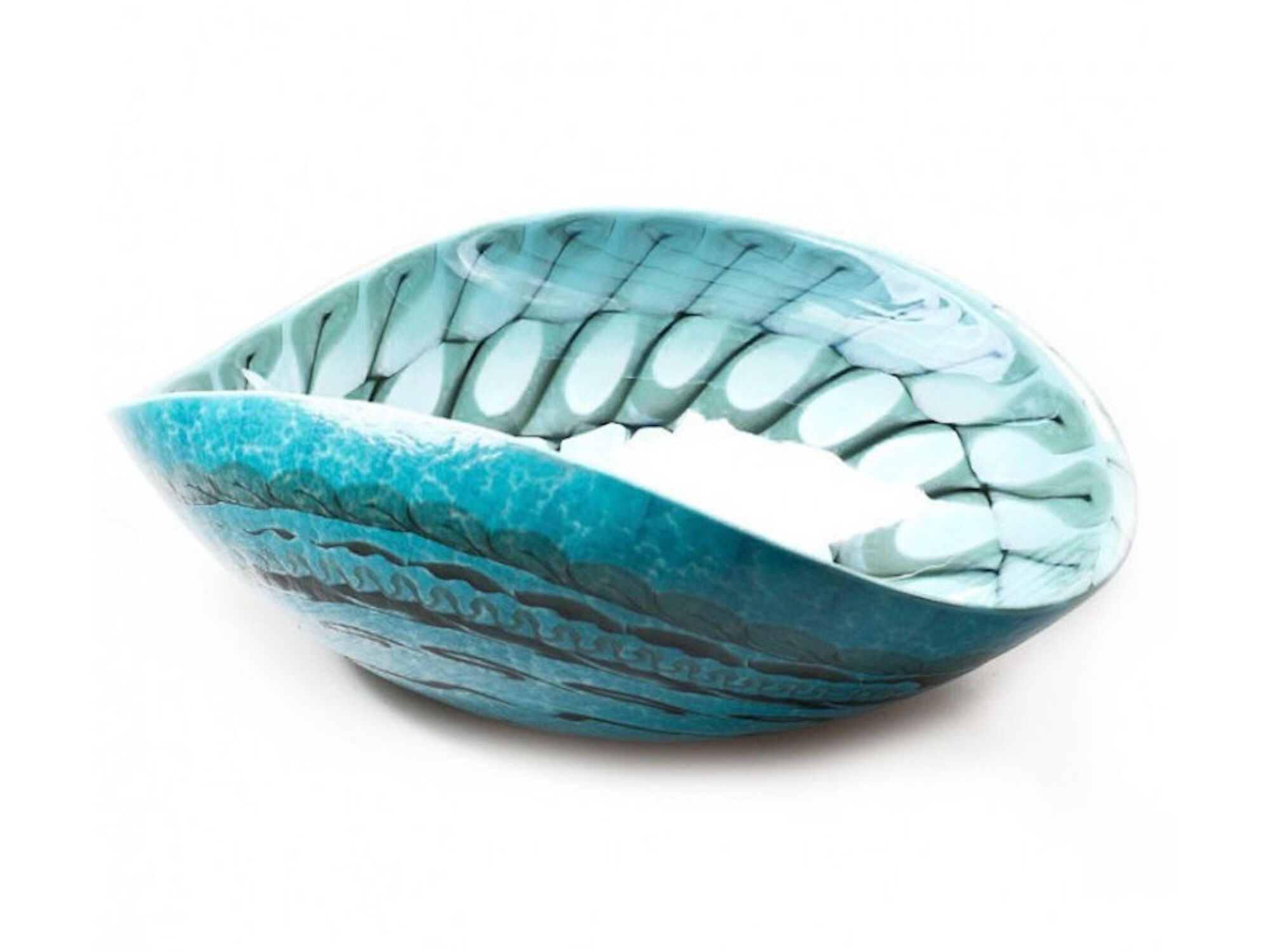 Синие центральные элементы из муранского стекла YourMurano Shell ARCH-00143494