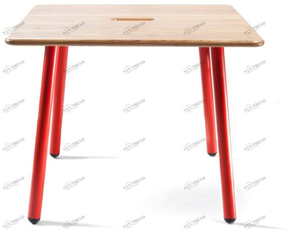 Deadgood Квадратный дубовый стол Working girl Wg3s