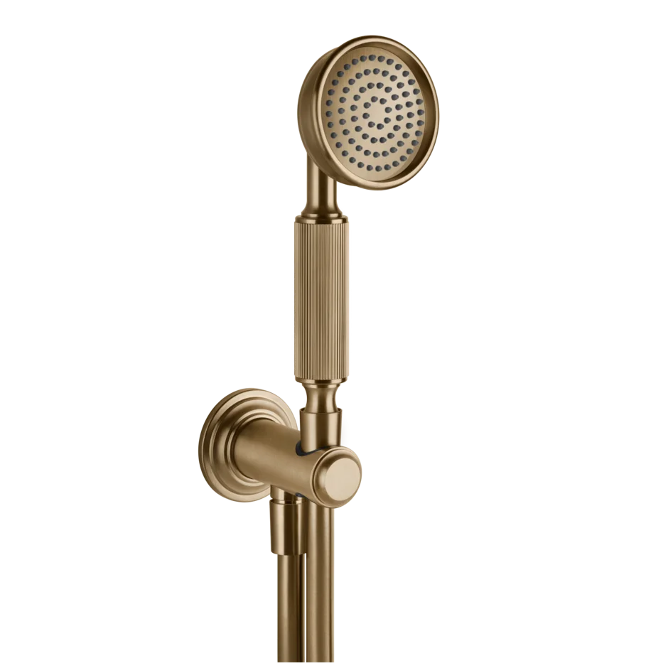 Душевой набор 65123 726 Gessi Venti20 ТЕПЛАЯ БРОНЗА BR. PVD 65123726