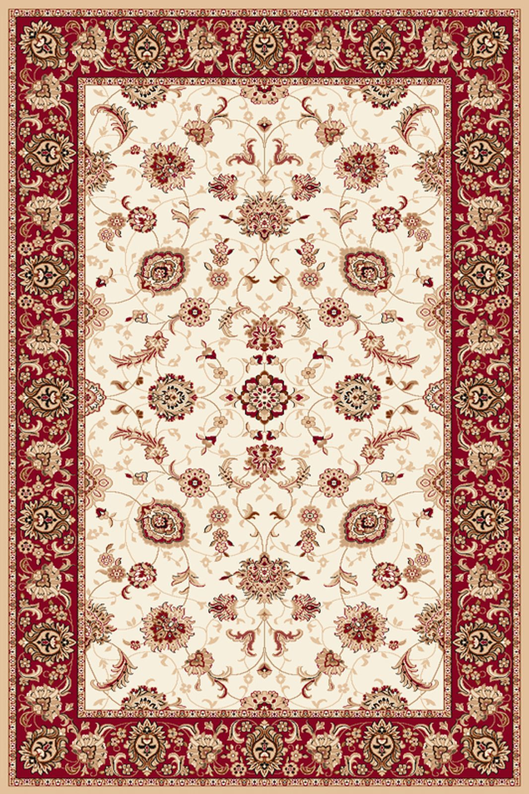 91084755 Ковер Standard Nazar Cream 80x140 см STLM-0476129 AGNELLA