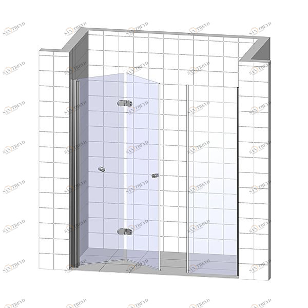 Душевая дверь в нишу 180x190 GK-103C GUTEWETTER LUX DOOR 180X190GK103C