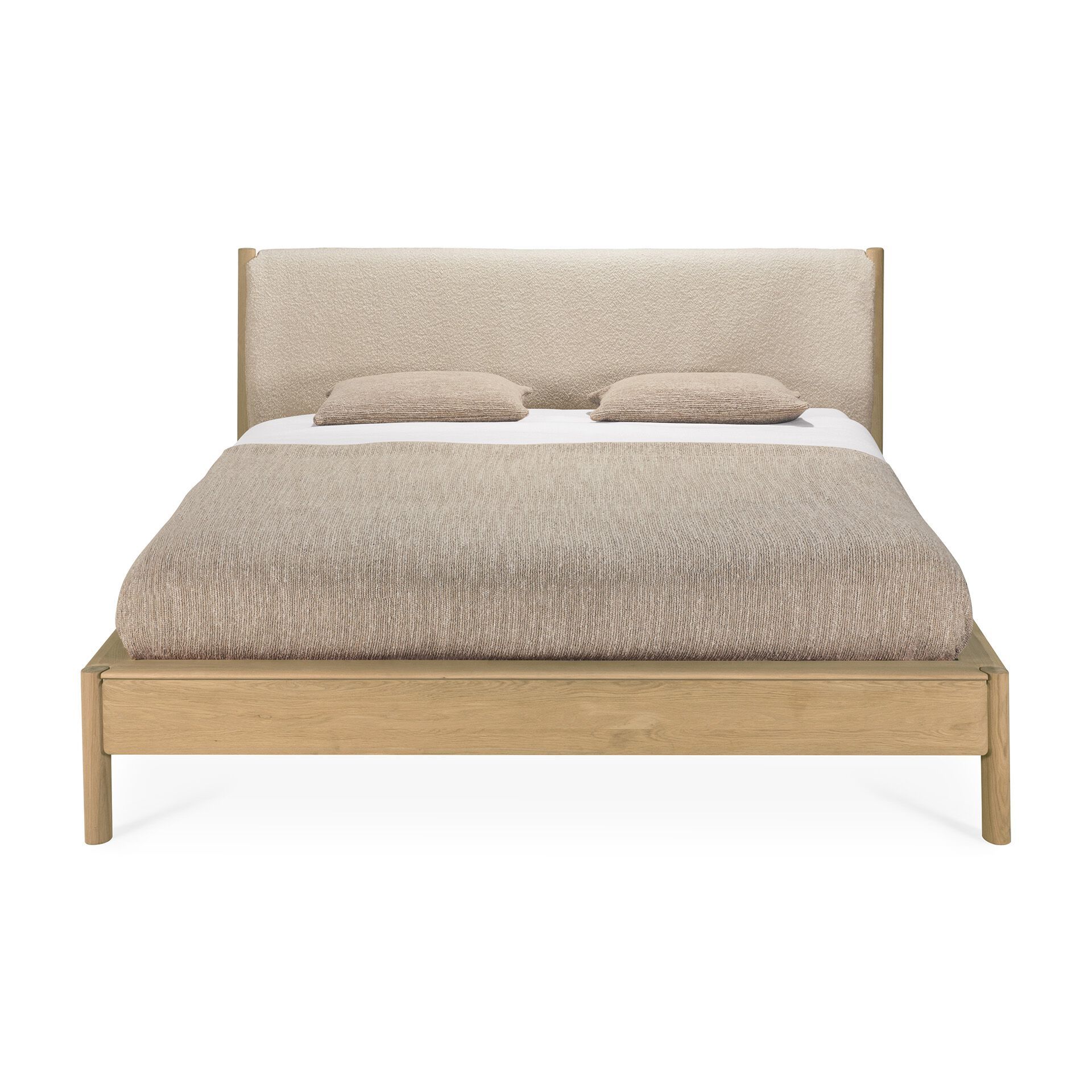 Дубовая двуспальная кровать Ethnicraft PI ARCH-00060629 - Вид №2