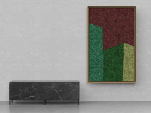 Акустическая панель из мха