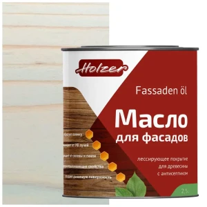 90407672 Масло для фасадов holzer MFASAD25Morskayapena цвет морской шторм 2.5 л STLM-0858644