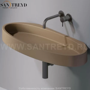 L016T1RPV4.132 Подвесная раковина настенная овальная A. e T. Italia P35